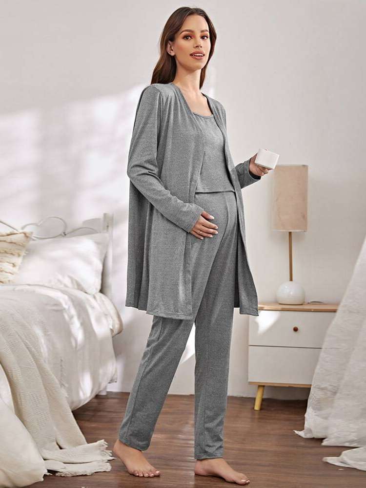 Long Sleeve  Casual Maternity 1268