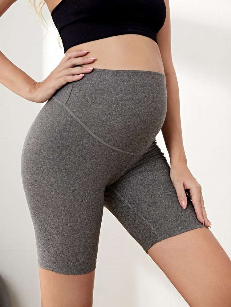 Grey Skinny Plain Maternity 7994