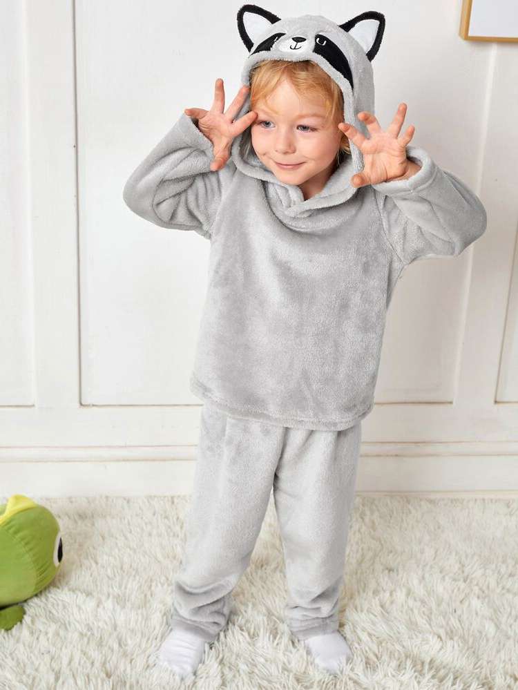  Cute Hooded Kids Underwear  Sleepwear 8570