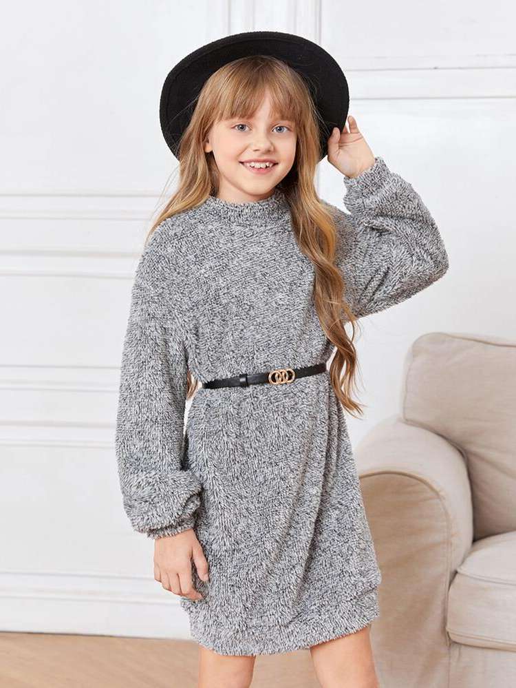  Long Sleeve Short Plain Girls Clothing 8510