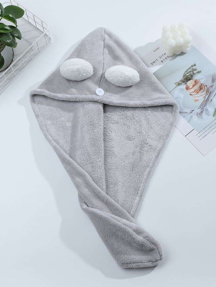  Plain  Hair Towels 7584