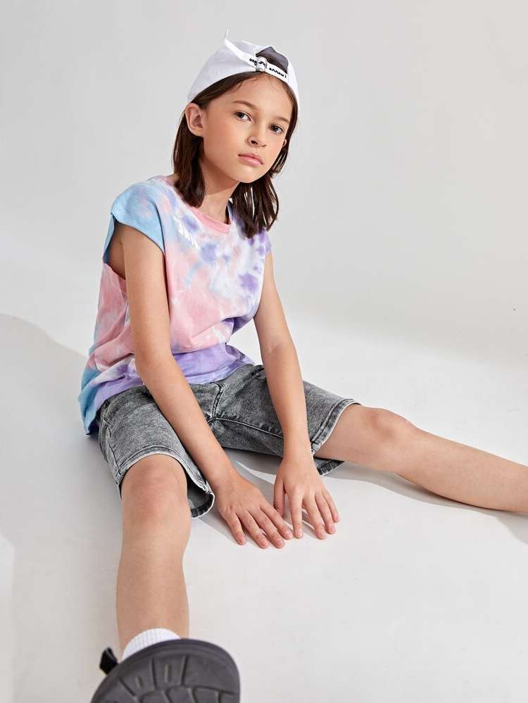 Plain  Ripped Kids Clothing 8061