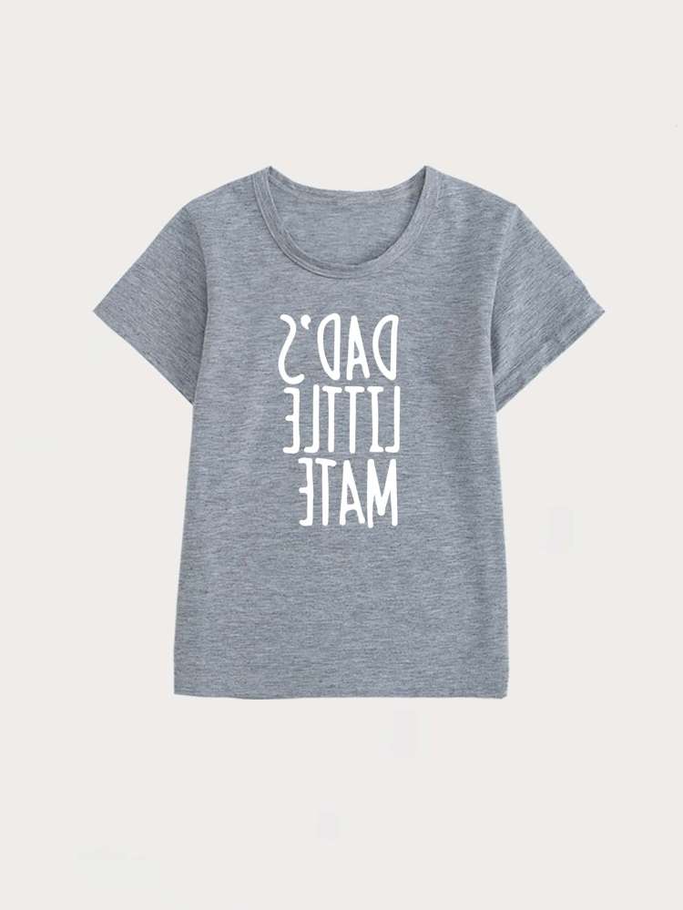  Grey Regular Regular Fit Toddler Boys Tops 7526