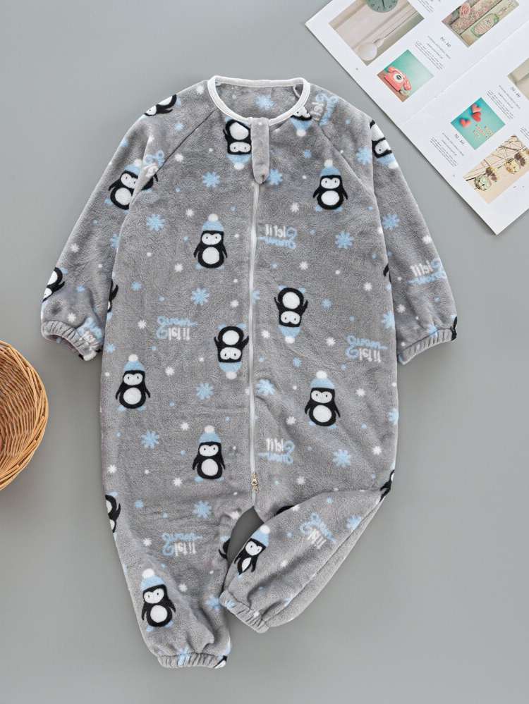  Cartoon Long Sleeve Long Toddler Boy Jumpsuits 2239