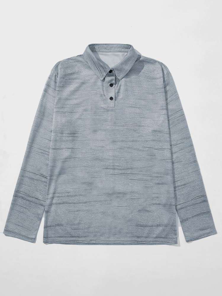 Polo Grey Regular Men Clothing 4279