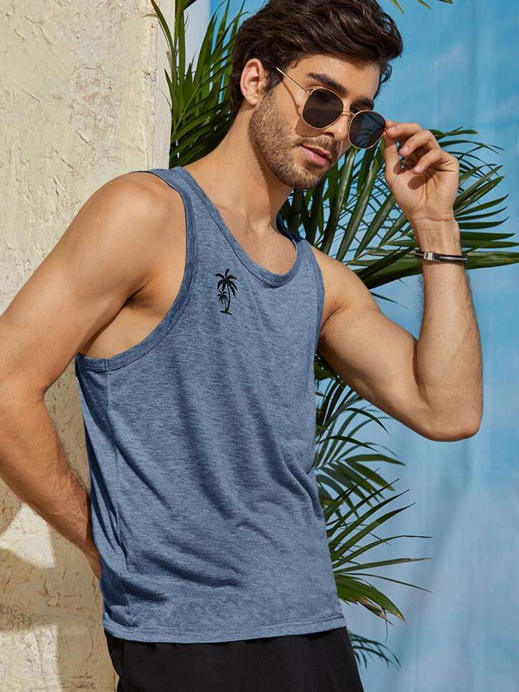  Sleeveless Vacation Men Clothing 489