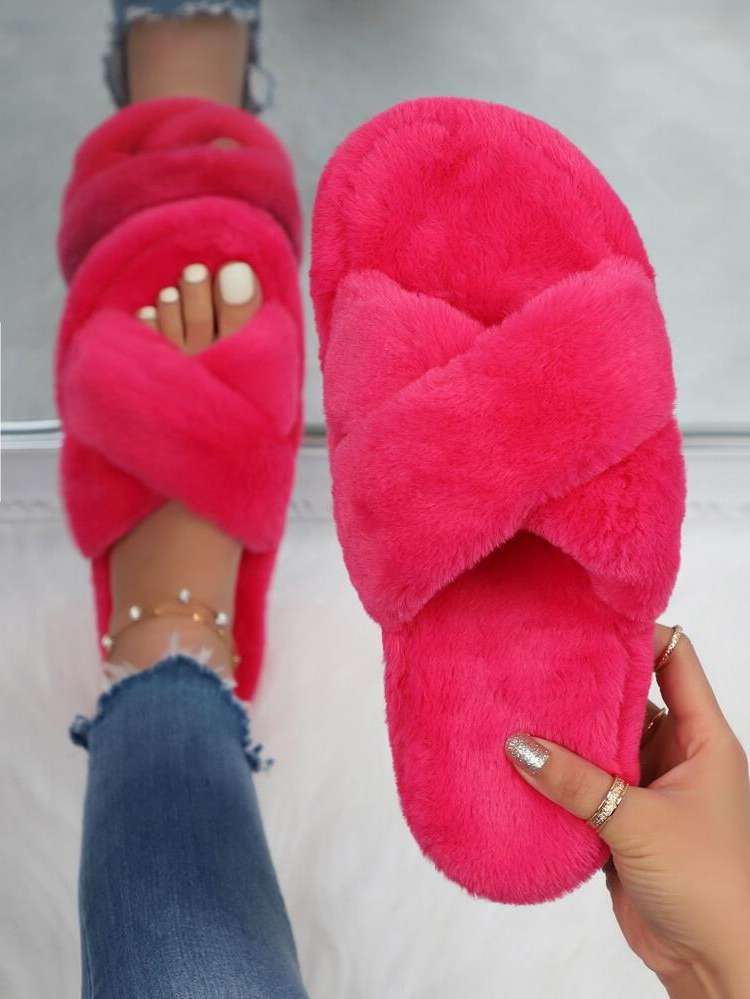  Plain Women Slippers 517