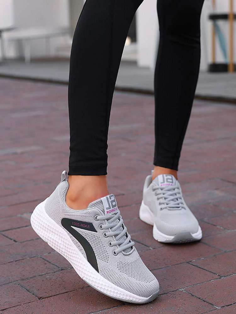 Grey  Women Sneakers 4808