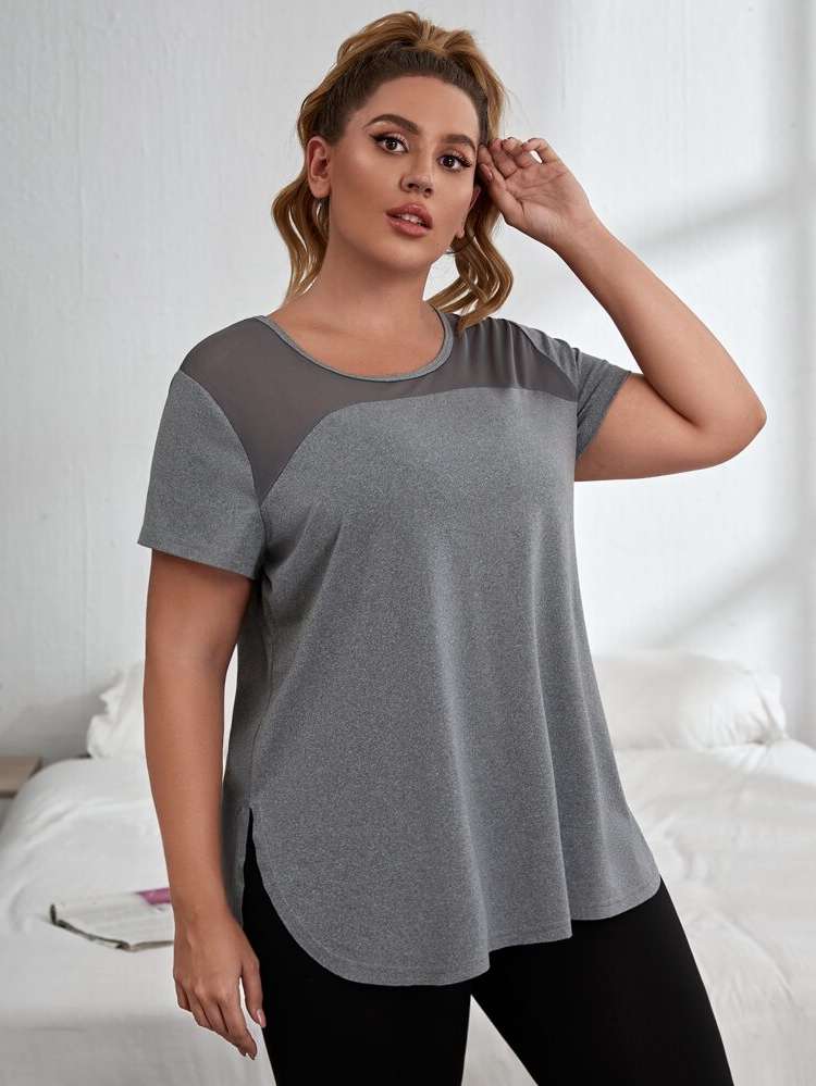 Plain Round Neck Regular Fit Sports 789