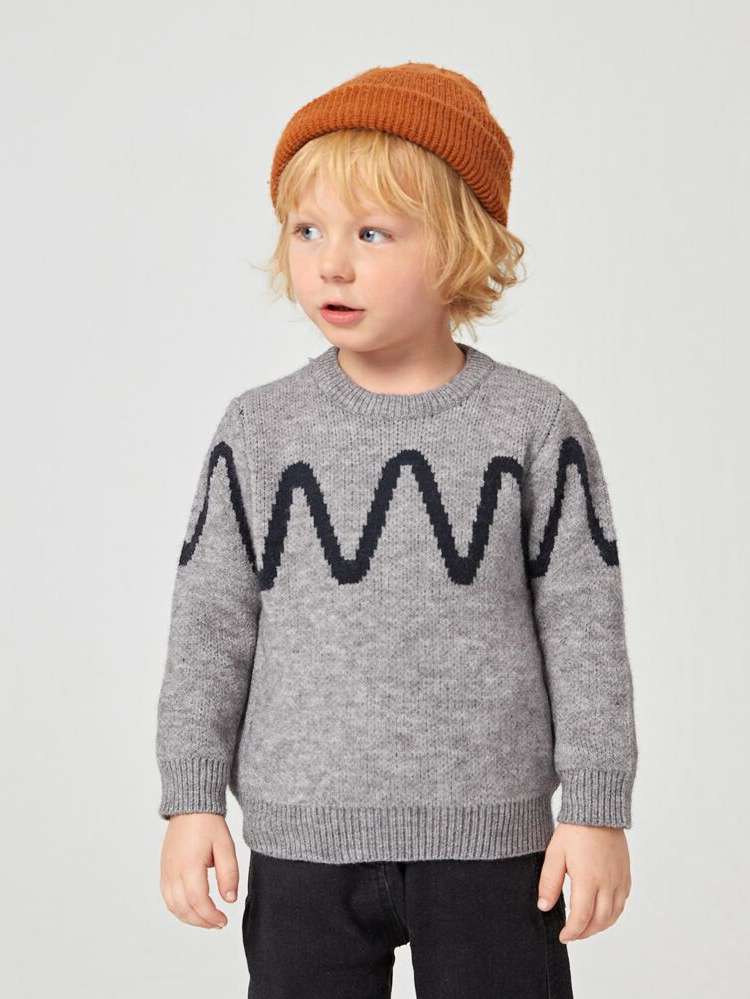 Round Neck Casual Regular Toddler Boys Clothing 9161