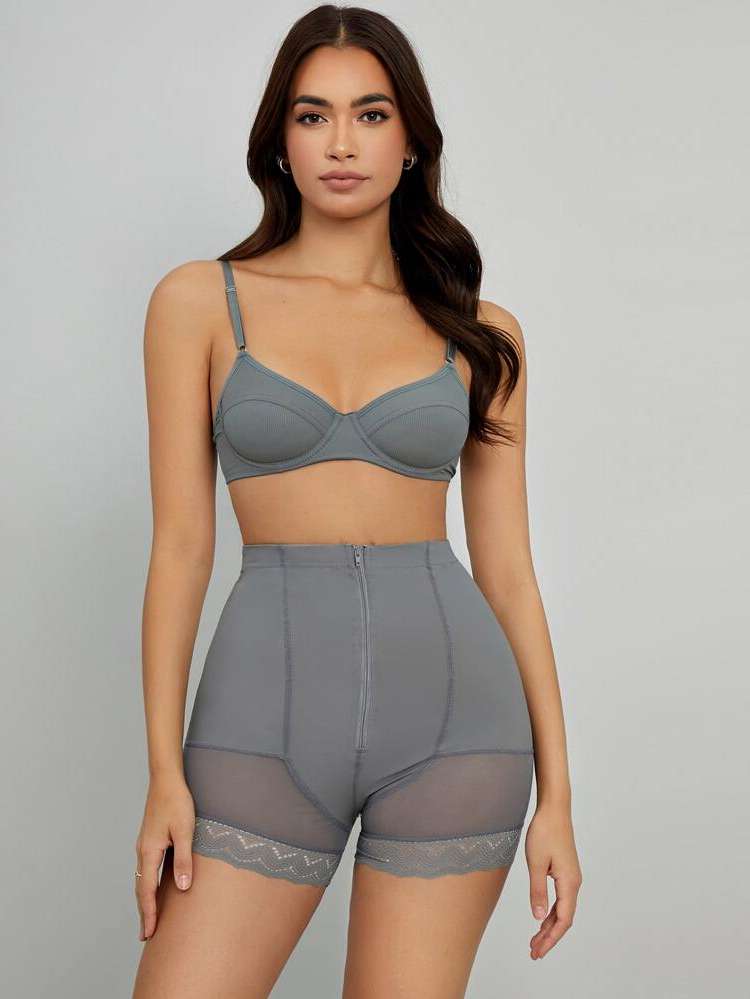  Plain Grey Women Intimates 7277