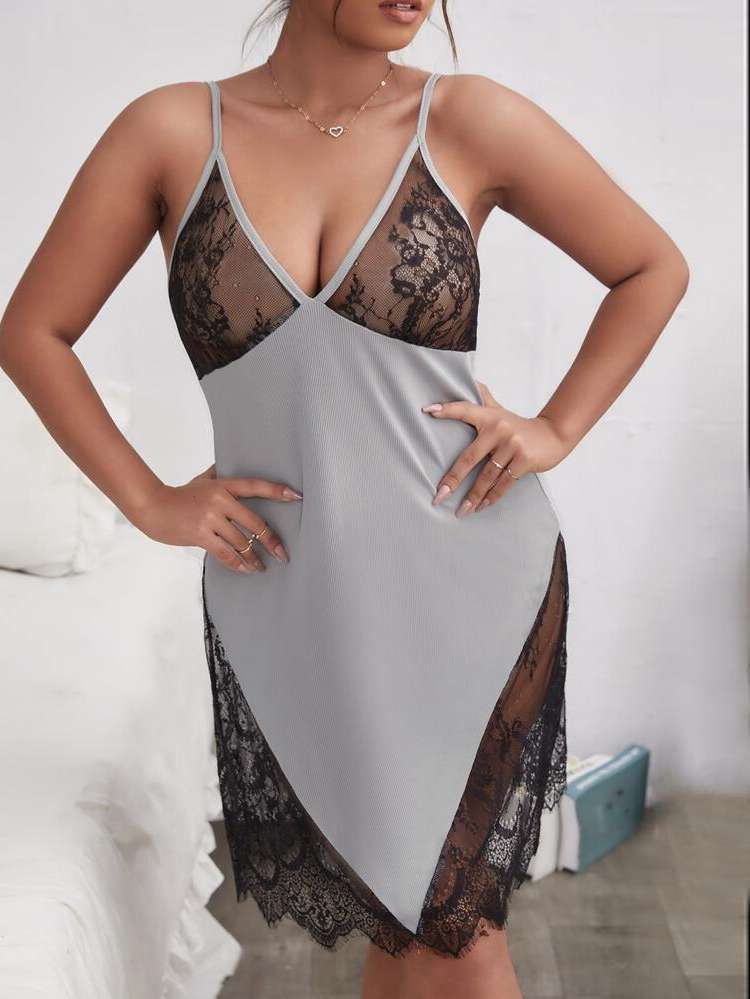 Spaghetti Strap  Sexy Underwear  Sleepwear 3743