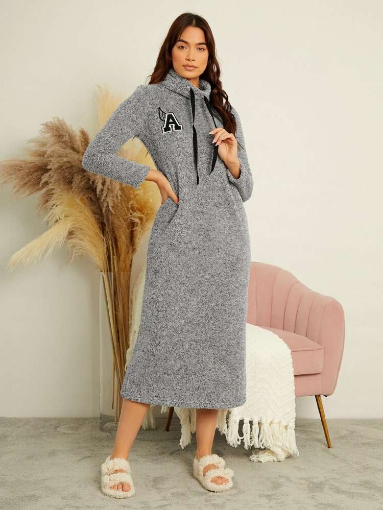  Grey Casual Maxi Women Clothing 6532