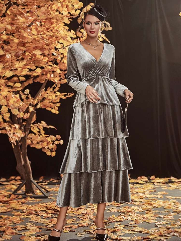  Long Sleeve Glamorous Women Dresses 433