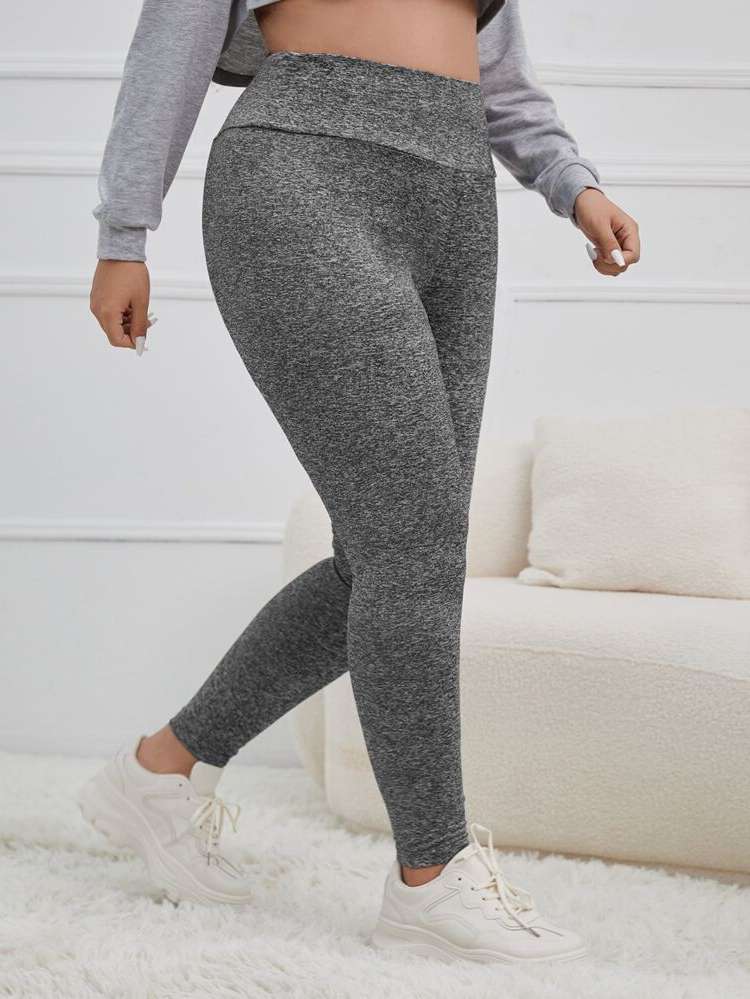  Long Sporty Plus Size Leggings 9854