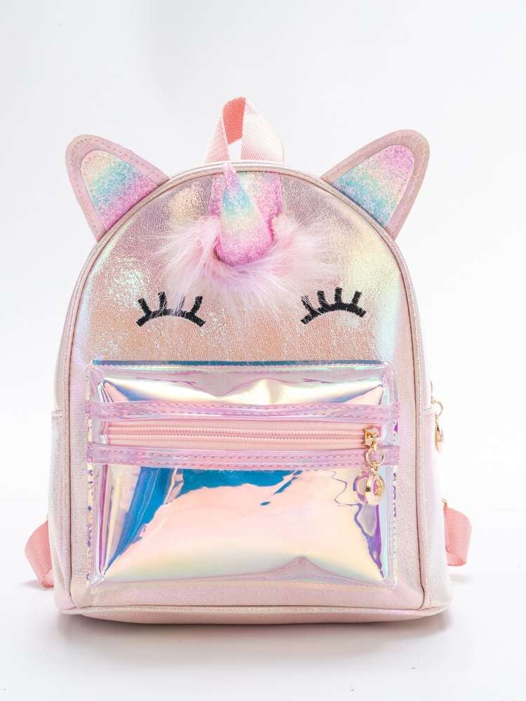  Glitter Ombre Kids Backpacks 4082