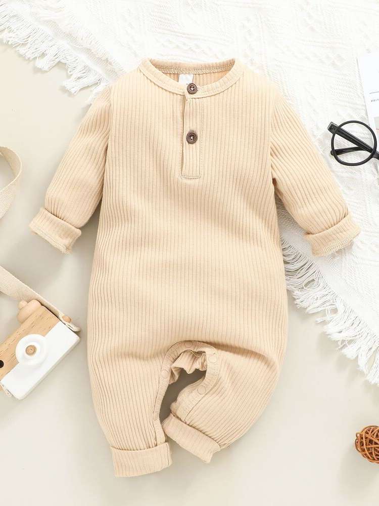 Long  Plain Baby Jumpsuits 2513