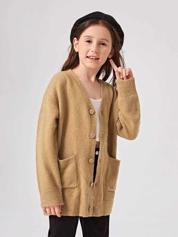  Pocket Plain Khaki Kids Clothing 8374