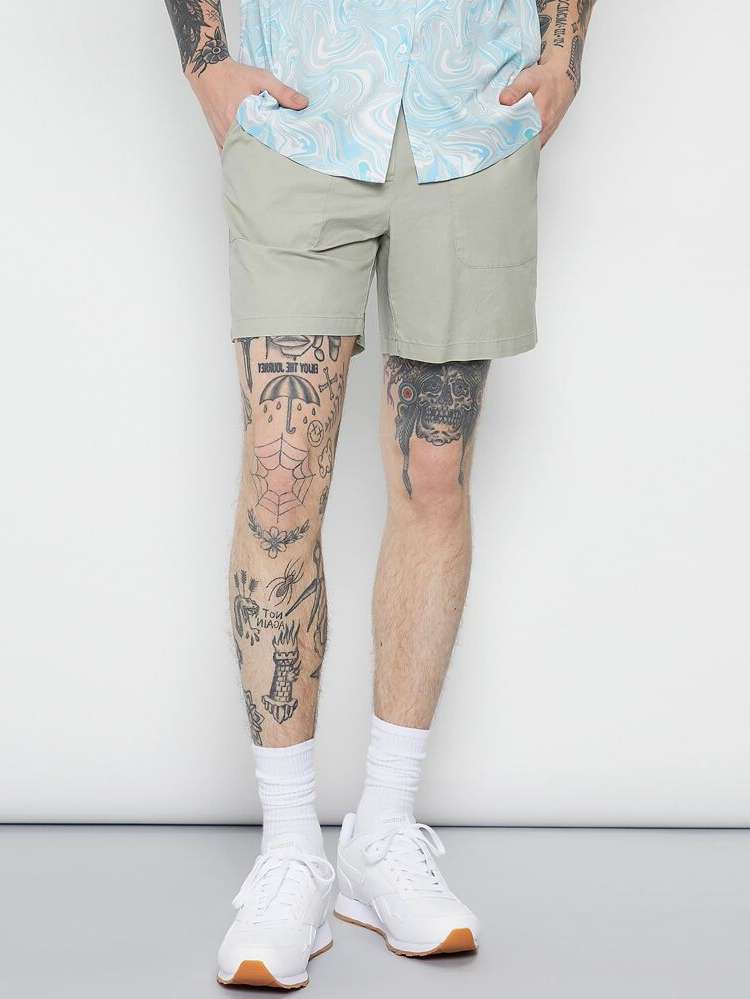  Button Men Shorts 6775