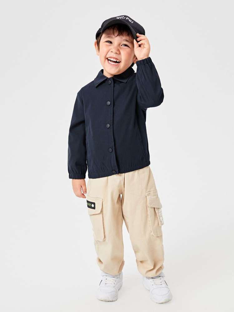  Casual Collar Regular Fit Kids Clothing 7462