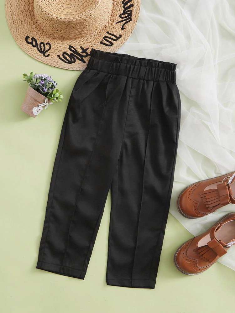  Khaki Cropped Toddler Girl Pants 5565