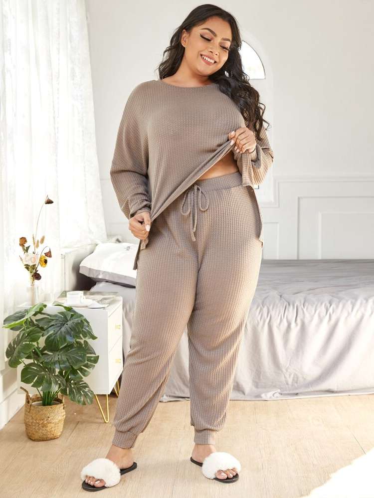  Long Sleeve Khaki Underwear  Sleepwear 7582