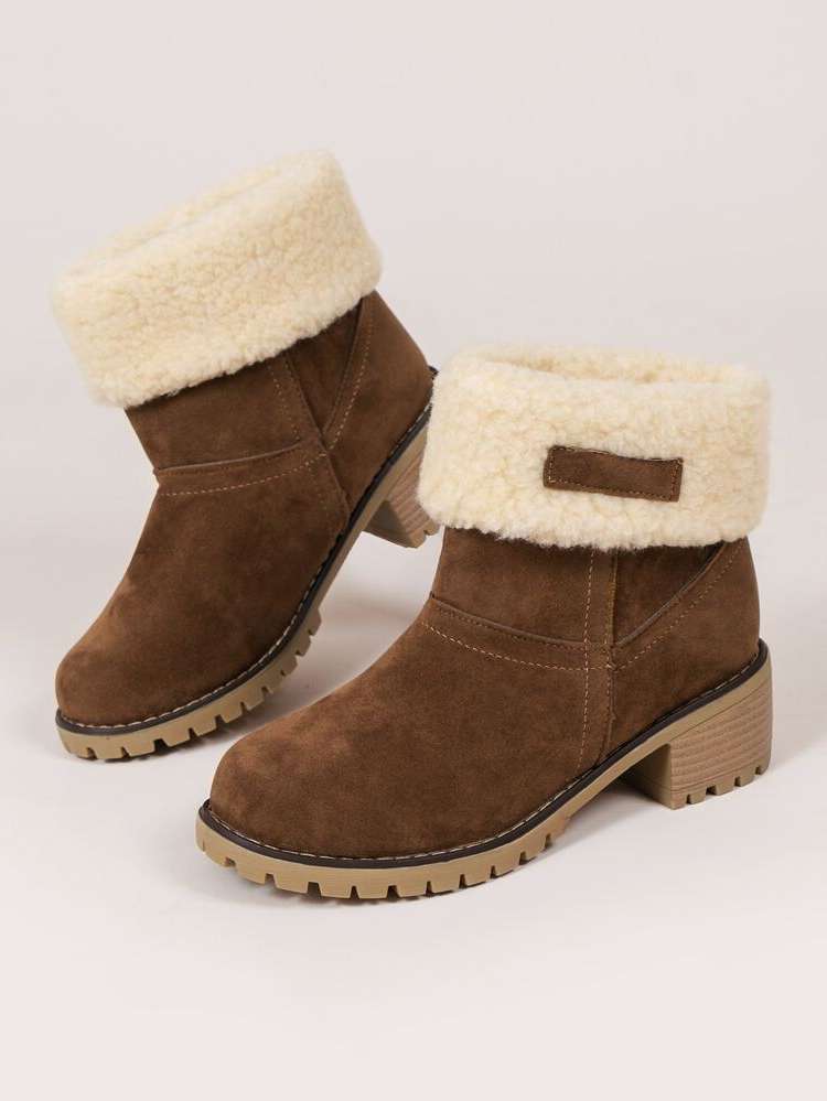   Khaki Women Snow Boots 577