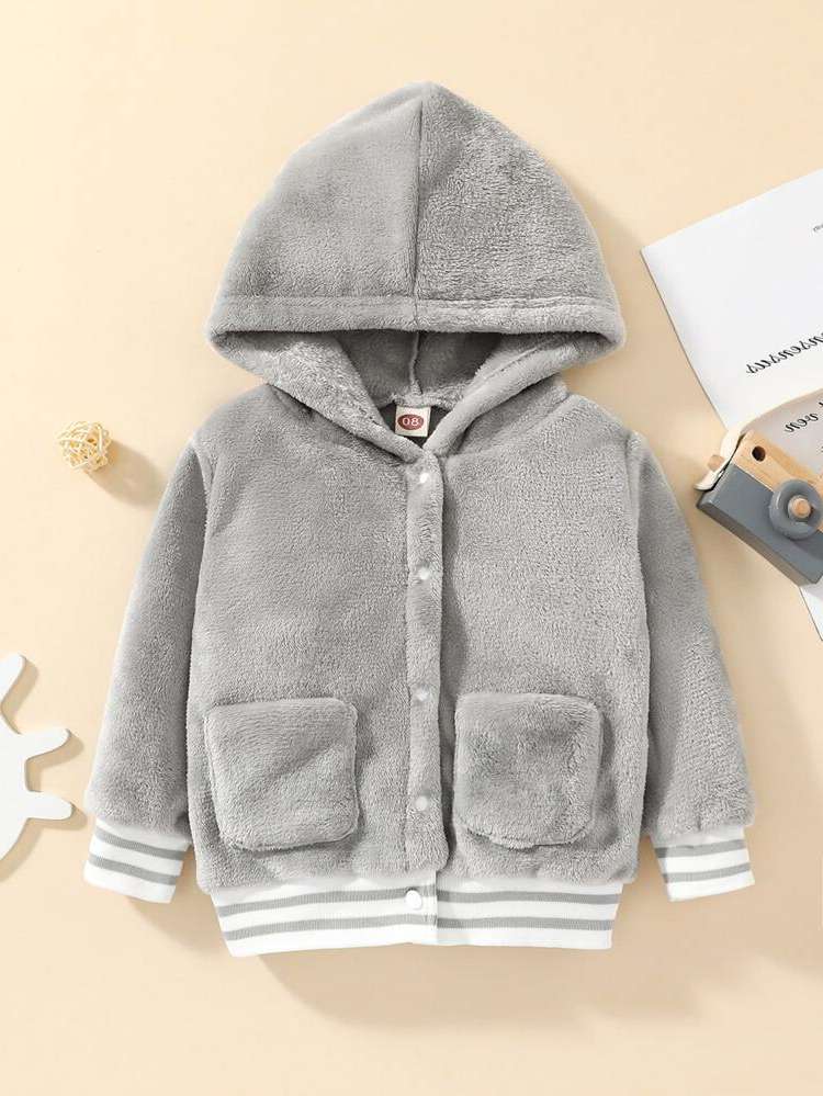 Long Sleeve Hooded Regular Casual Baby Clothing 4158