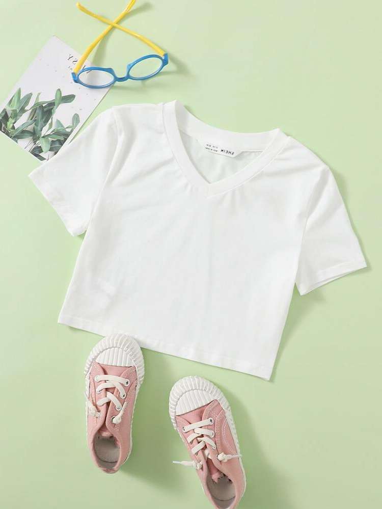 Plain Light Grey Casual Regular Fit Kids Clothing 282