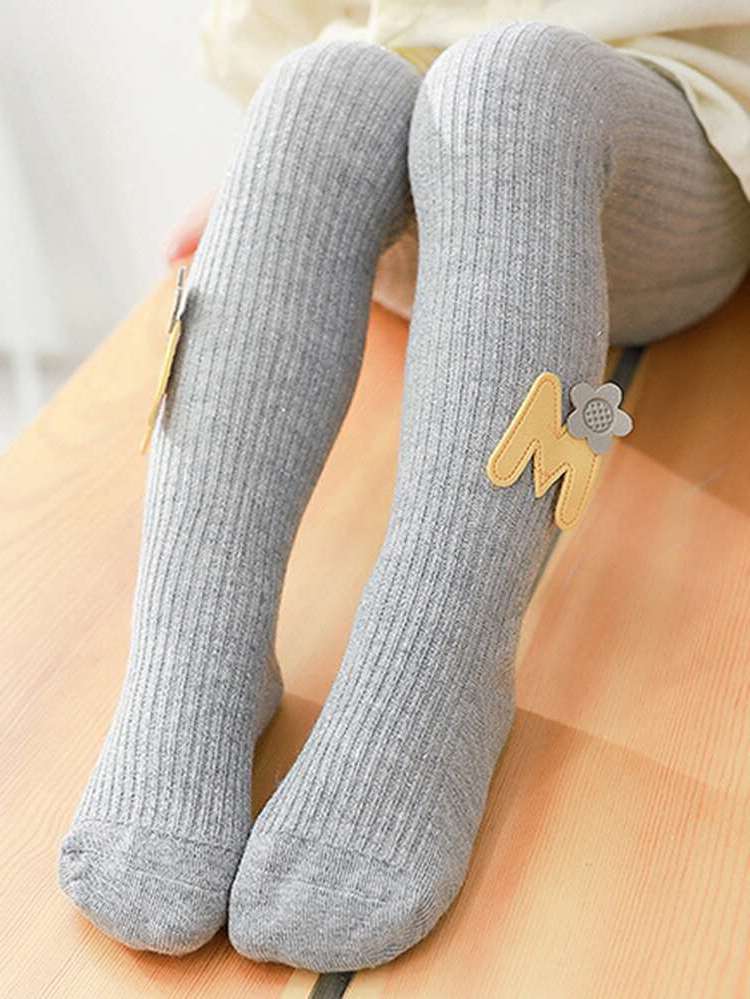  Light Grey Kids Tights 8394