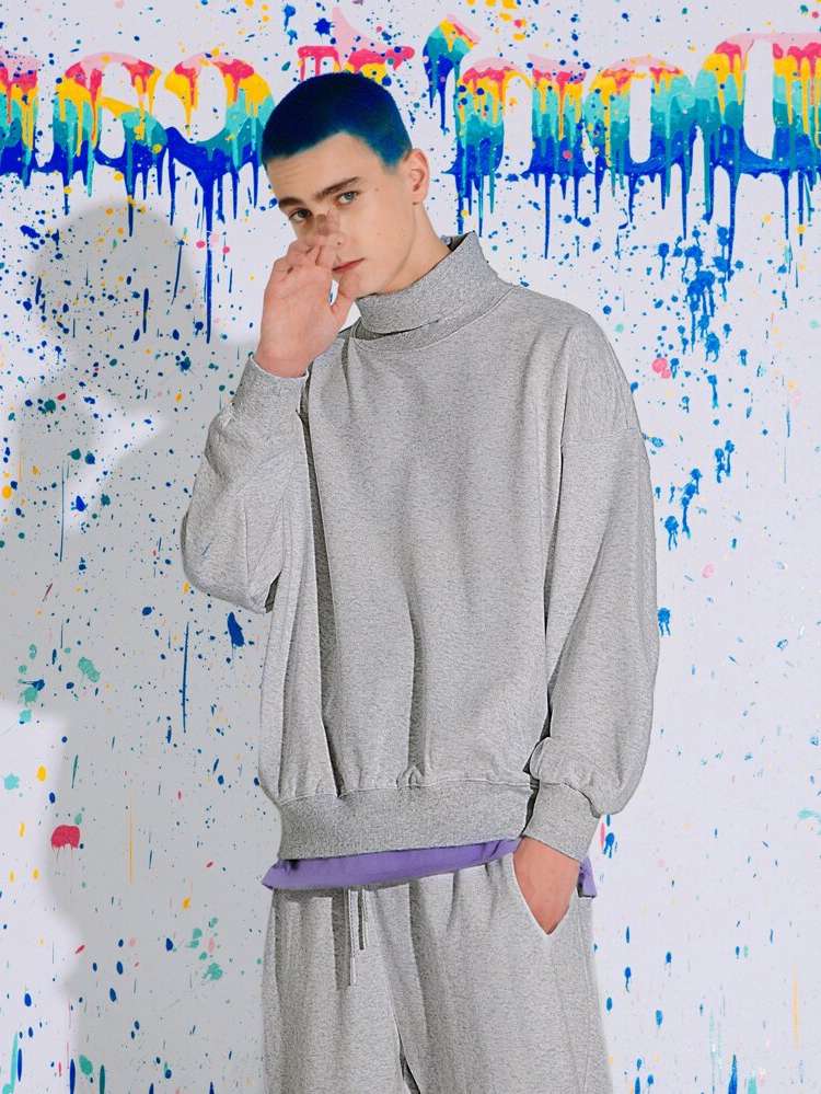  Oversized Long Sleeve Men Clothing 420