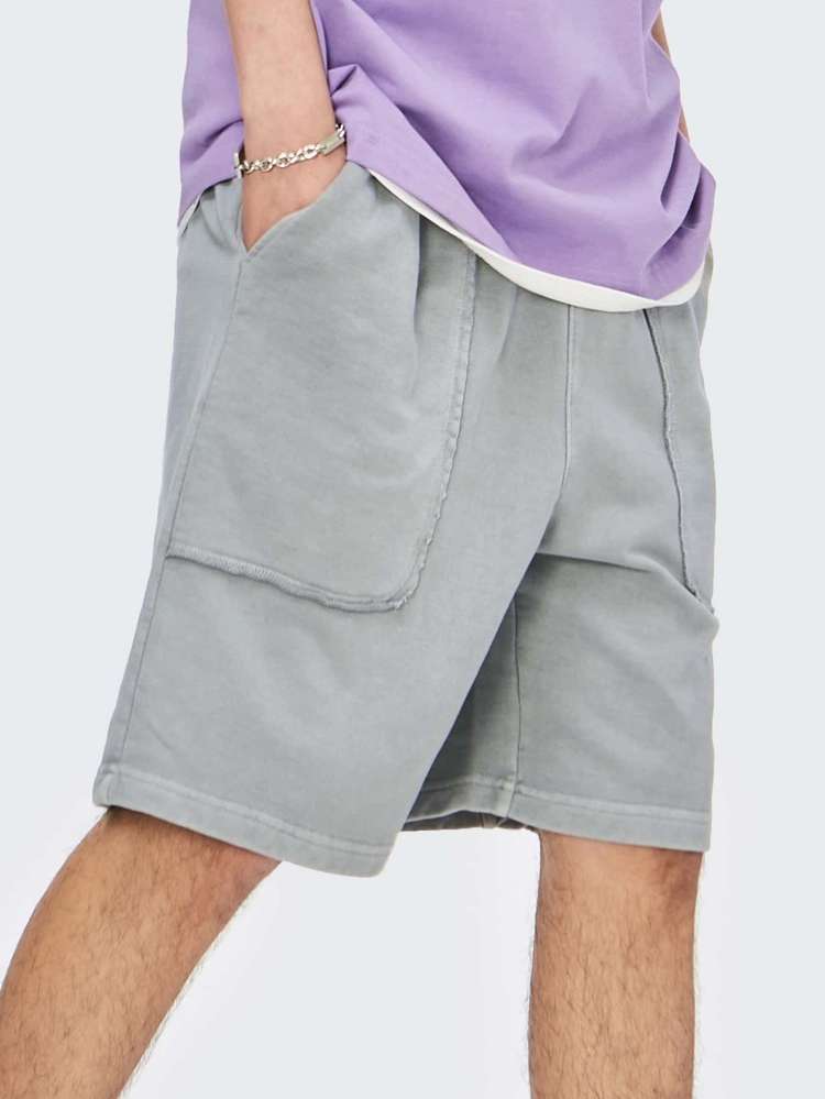  Plain  Men Shorts 910