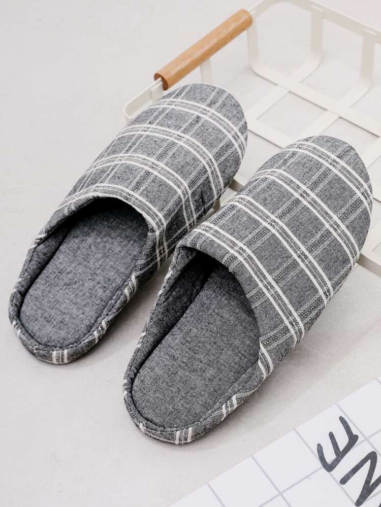   Plaid Men Shoes 3057