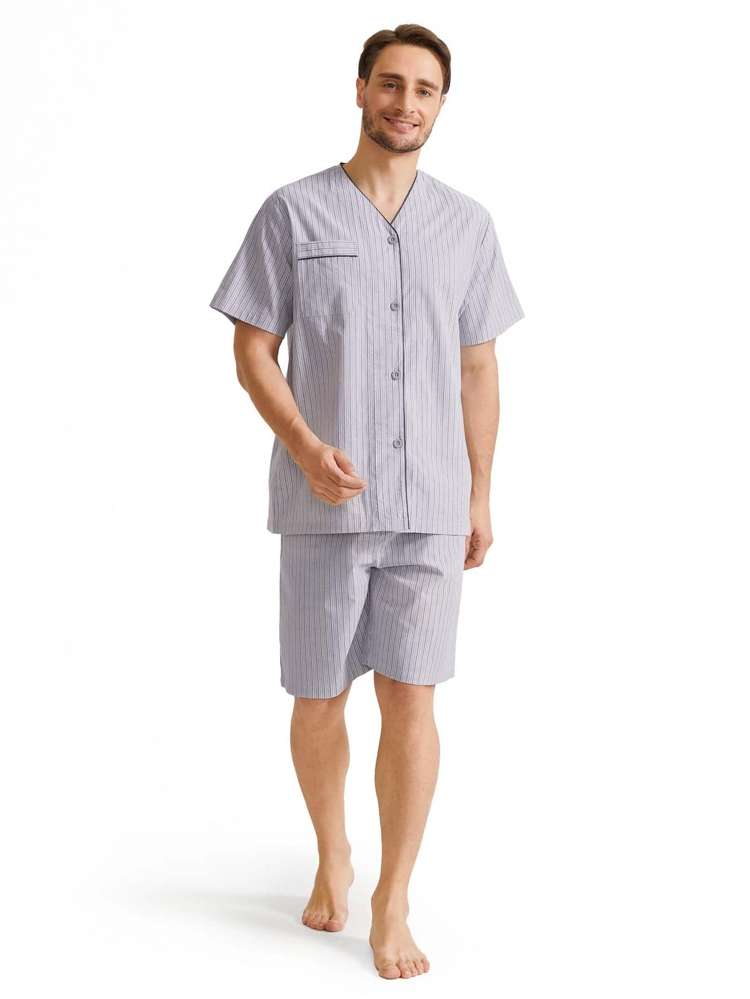  V neck Short Sleeve Men Underwear  Loungewear 9479