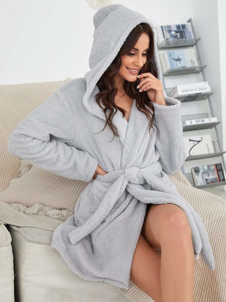   Light Grey Women Sleep  Lounge 5092