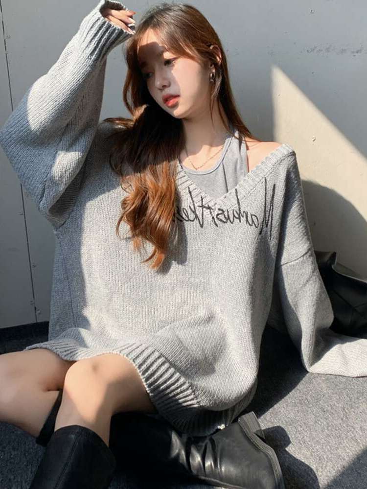 Long Sleeve Letter Casual Regular Women Clothing 123