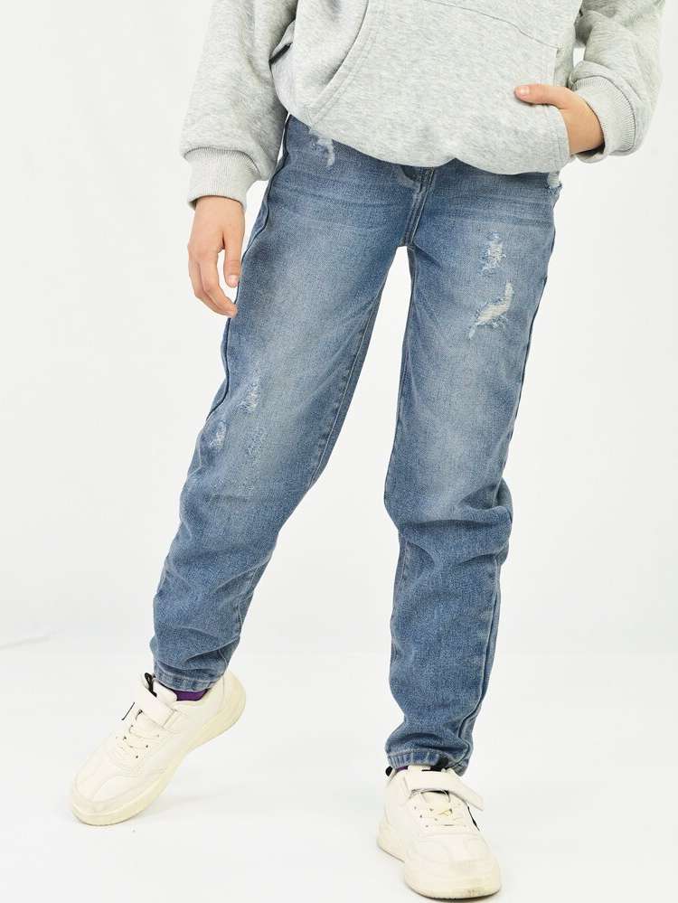 Plain Light Wash Boys Denim 282