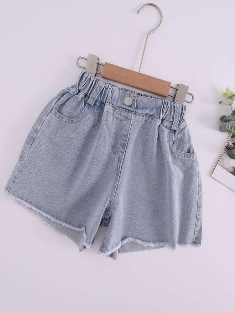  Raw Hem  Girls Denim 6393