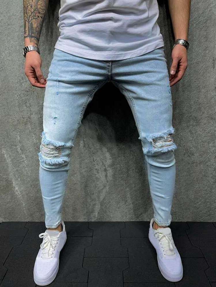   Ripped Men Jeans 522