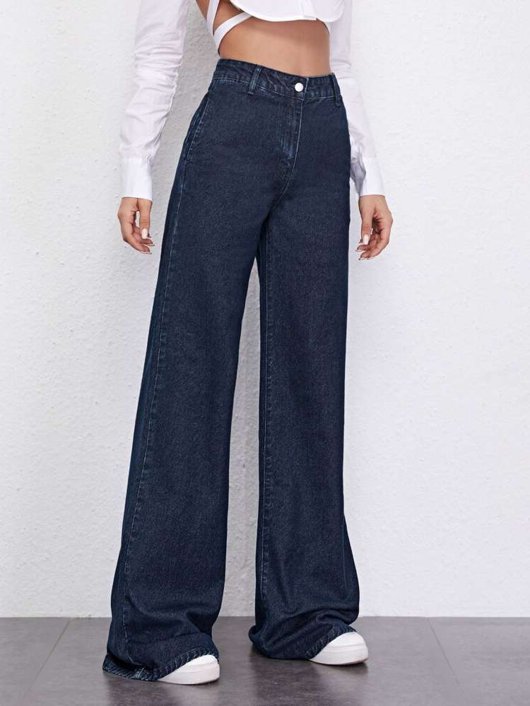  Plain  Women Denim 943