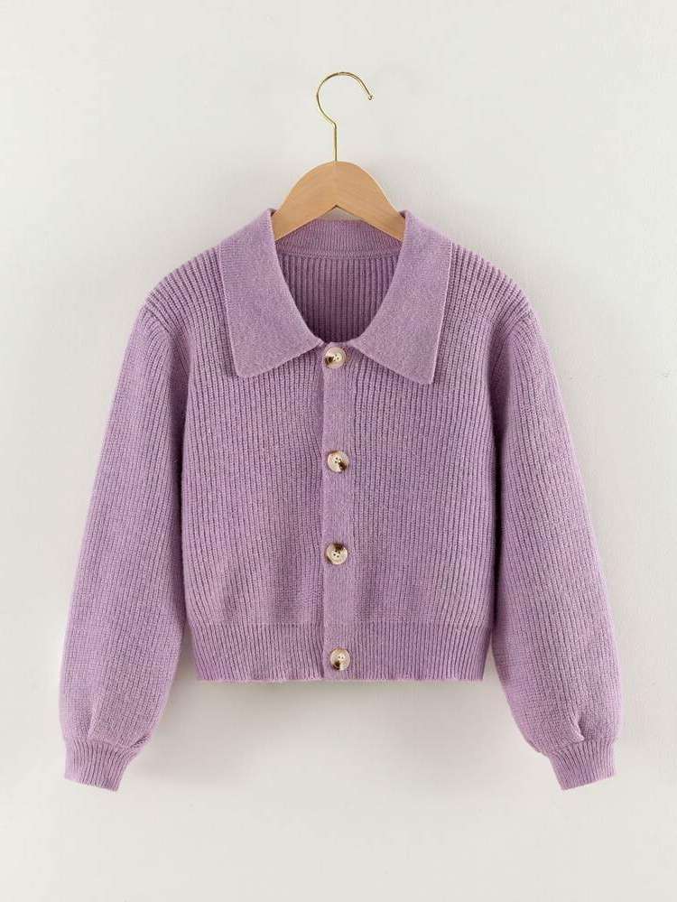 Long Sleeve  Button Front Kids Clothing 1680