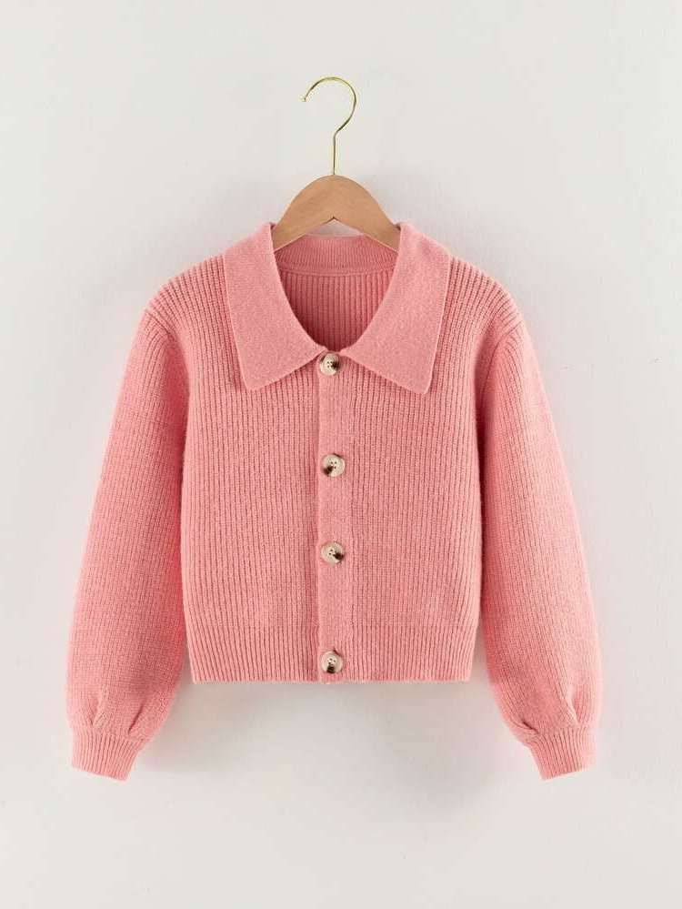 Casual Long Sleeve Regular Fit Girls Knitwear 1469