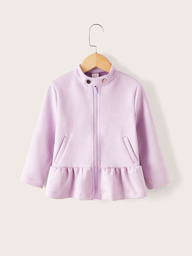  Short Button Lilac Purple Kids Clothing 536