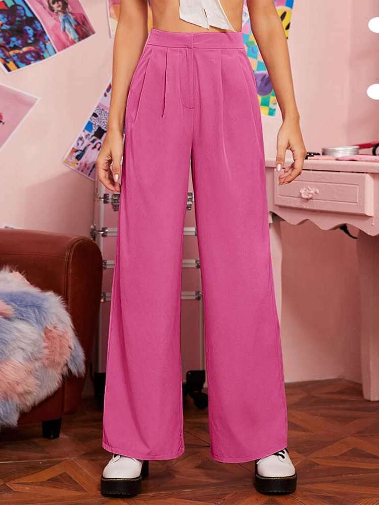 Casual Long Loose Women Bottoms 7320