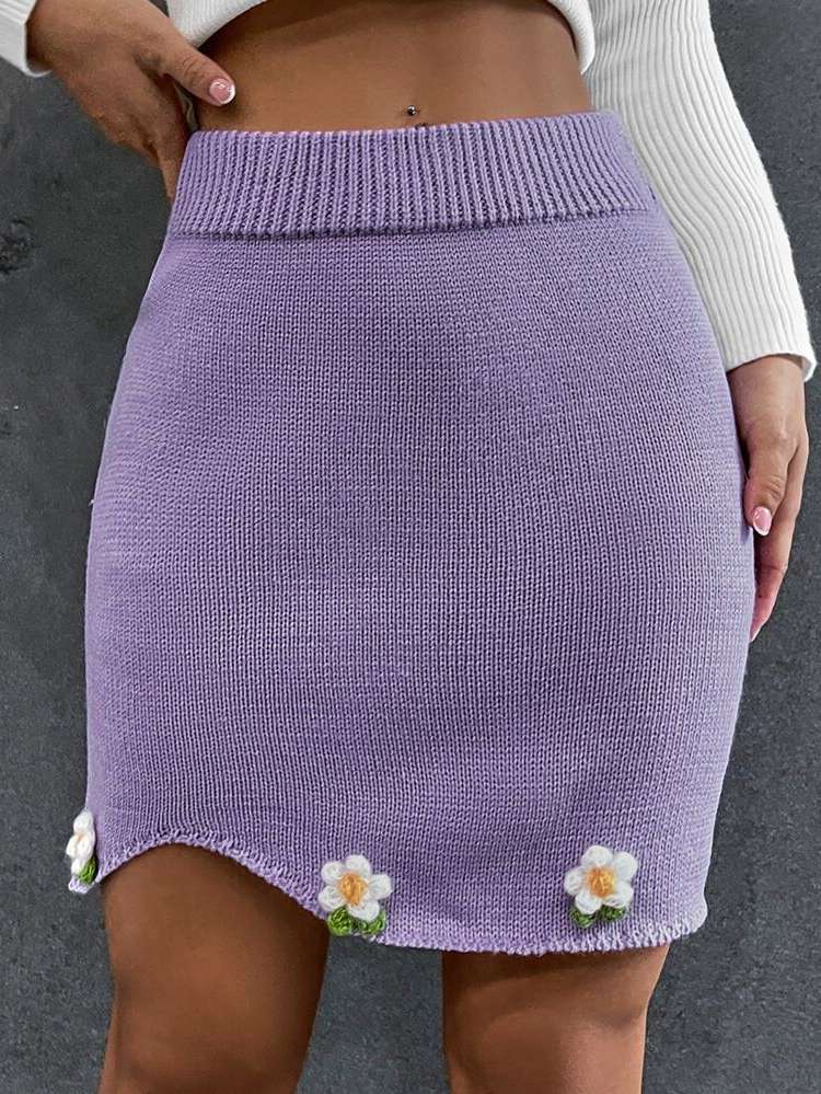   Women Sweater Skirts 821