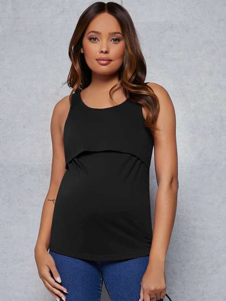  Plain Casual Maternity 414