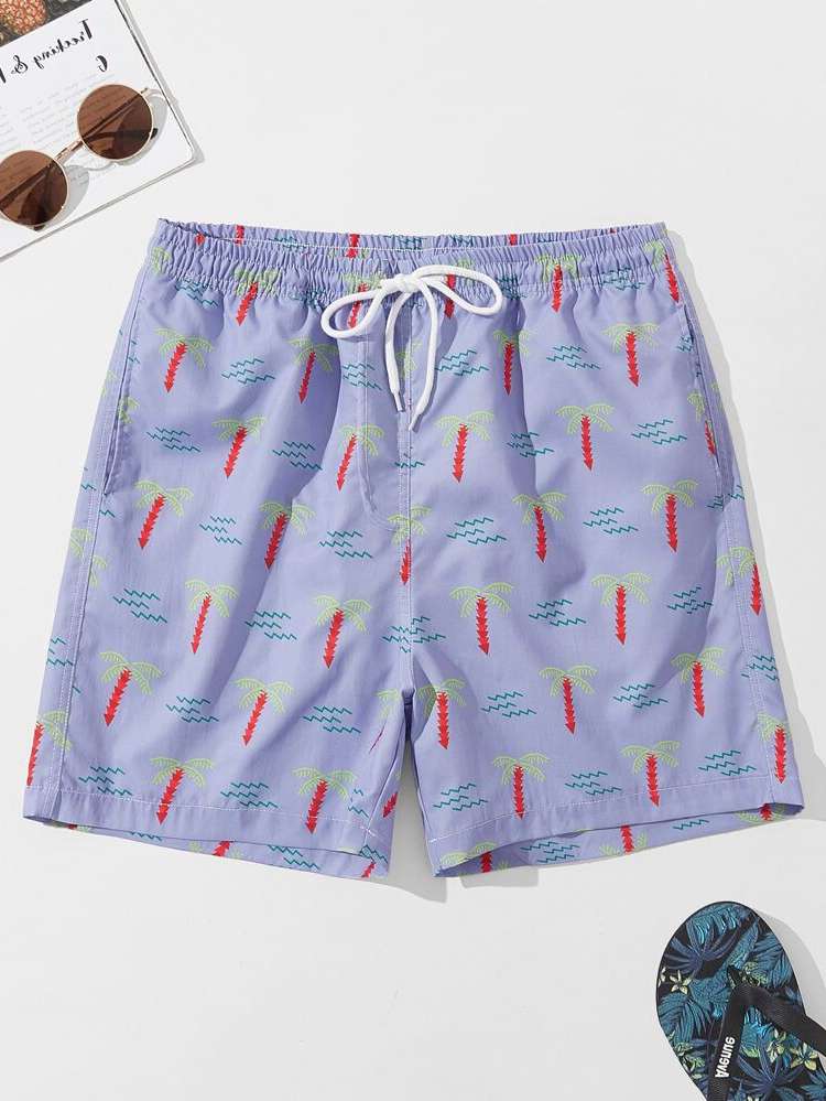  Tropical Vacation Men Beach Shorts 7513