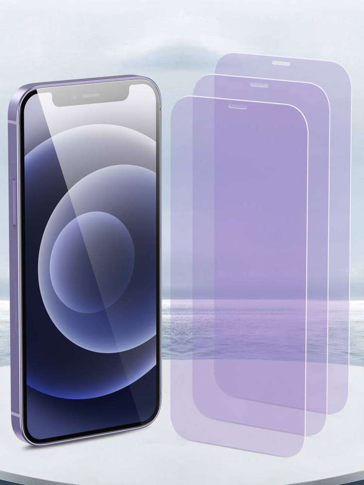   Mauve Purple Phone Screen Protectors 1417