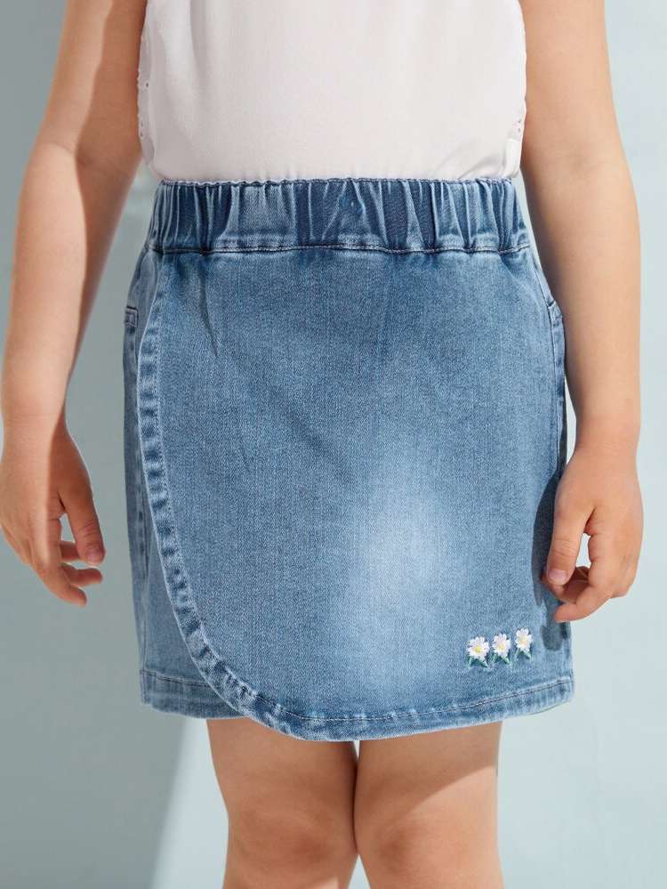   Regular Fit Toddler Girls Denim 3521