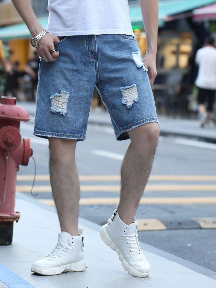   Ripped Men Denim 7005